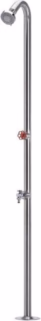 Doccia da Giardino con Rubinetto Belfer 42D1 Acciaio Inox