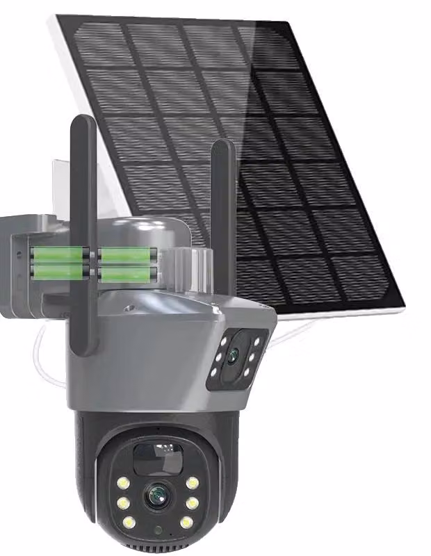 Telecamera di sicurezza Wi-Fi per esterni, risoluzione 8MP, tracciamento automatico, solo telecamera