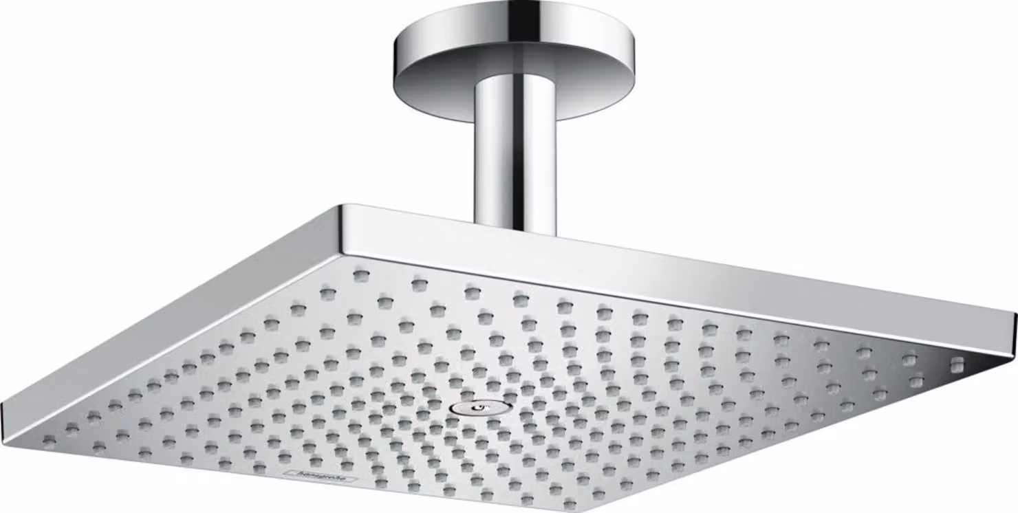 hansgrohe Raindance E Douche de tête 300, 1jet EcoSmart 9 l/min, avec raccordement au plafond, 26251000, 26251000