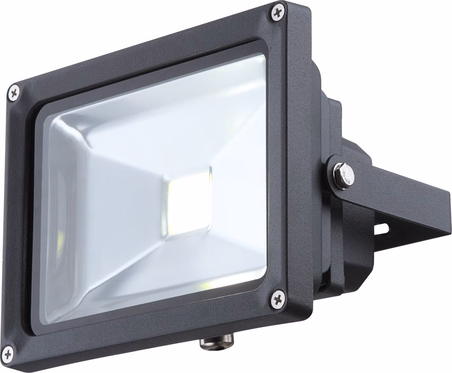 Lampada da esterno Globo, realizzata in alluminio pressofuso grigio, con 1 LED; codice prodotto: 34115