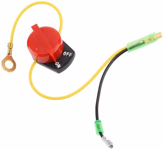 Interruttore di avviamento/arresto per motori Honda GX110, GX120, GX160, GX200, GX240, GX270, GX340, GX390