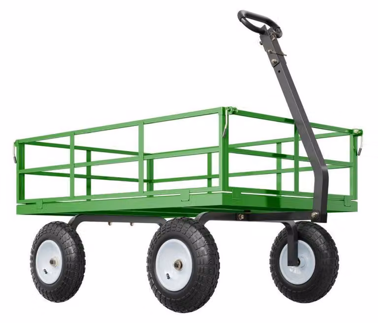 Carrello a mano Steekwagen - 110x75x67 cm. Capacità di carico: 544 kg. Materiali: acciaio e gomma