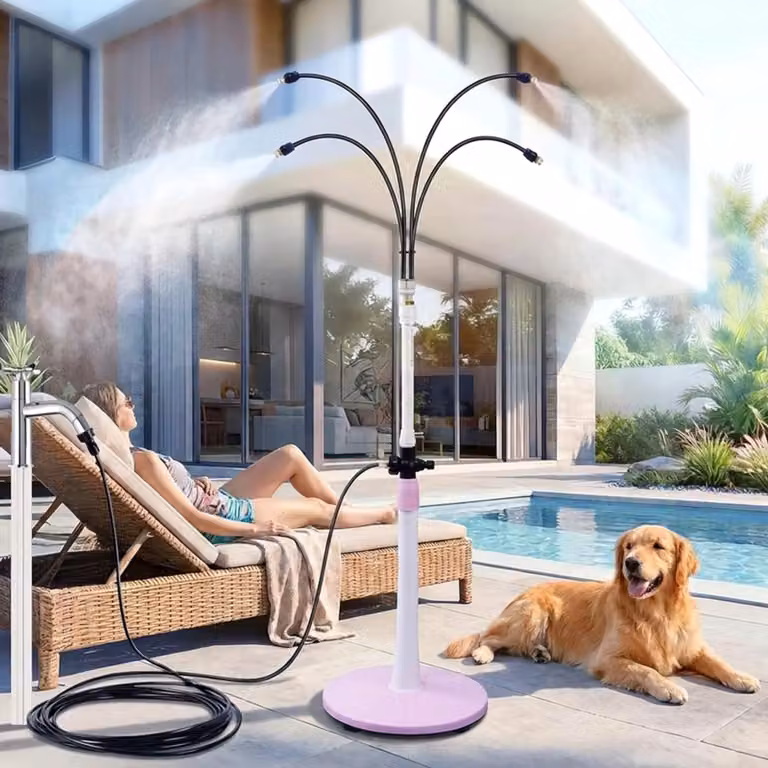 Omgoods - Sistema di irrigazione a nebulizzazione statica per uso esterno