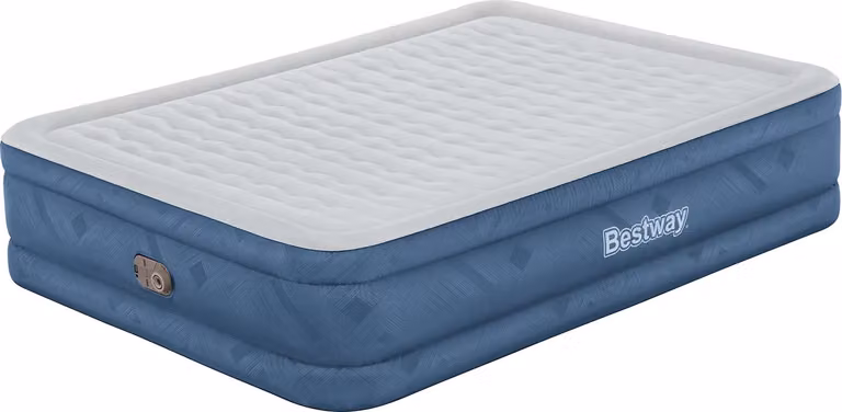Letto ad aria Bestway Fortech Snugable Top con pompa elettrica integrata Doppio XL/Mid 203 x 152 x 46 cm