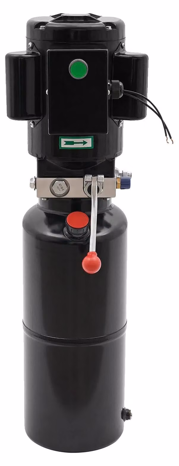 Gruppo idraulico, serbatoio dell'olio da 10 litri, pressione di 18 MPa, colore nero