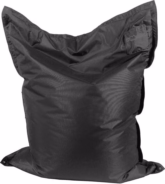 Cuscinone Poltrona Pouf Gigante 175x135 cm in Acrilico Pomodone Nero