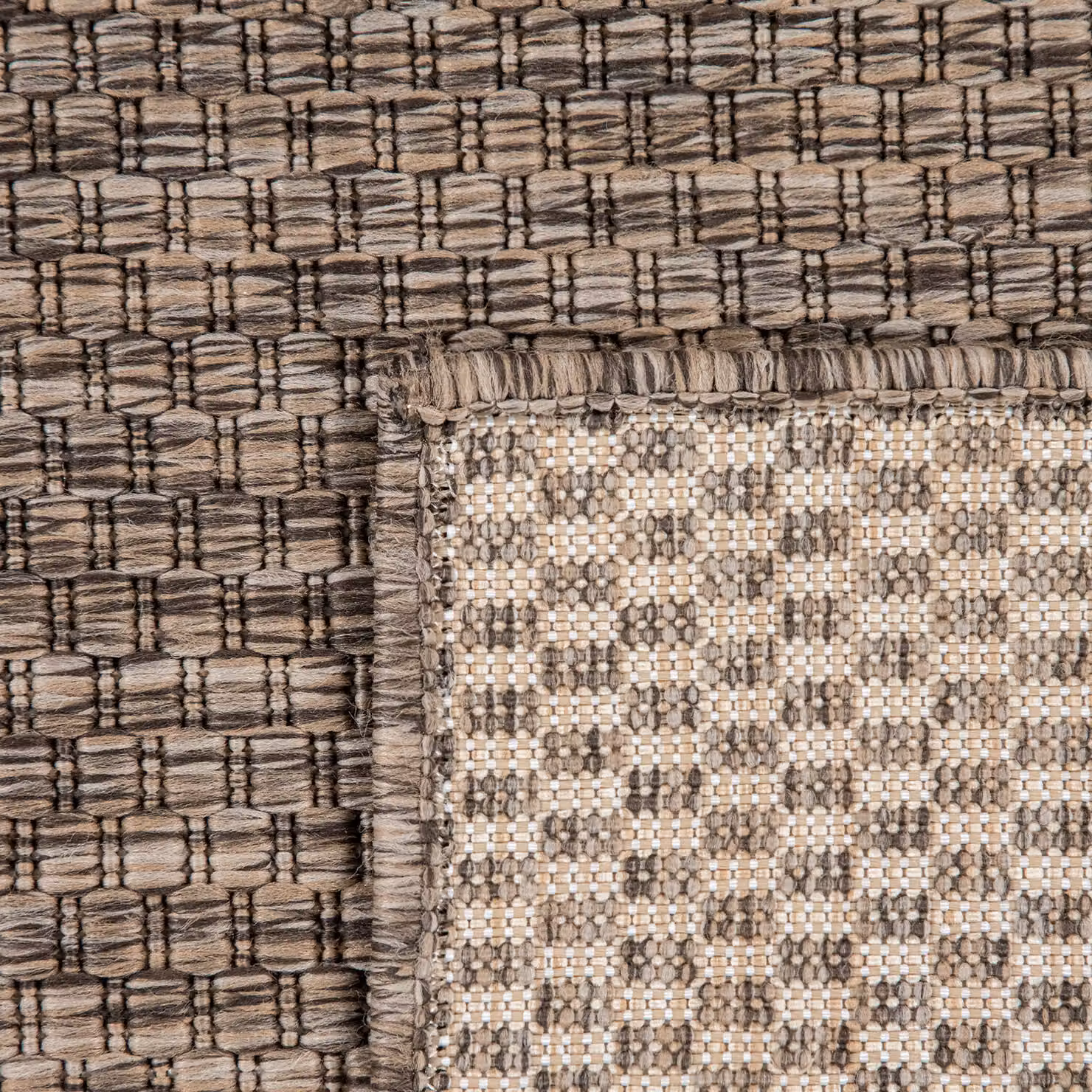 Tappeto Venezia per interni ed esterni beige L 80 cm x P 250 cm – 2