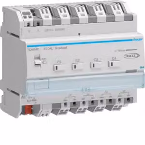 HAGER TXA664D DALI Aktor 4-fach KNX easy, Broadcast (TXA664D)