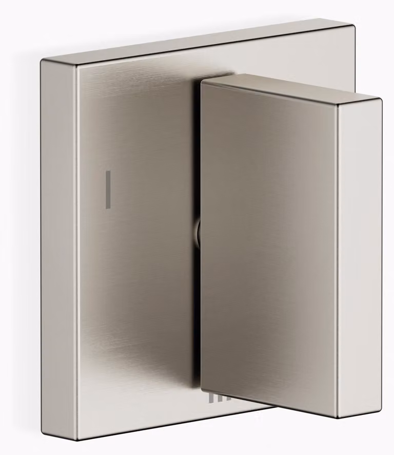 Dornbracht MEM inverseur encastré trois voies, rosace carrée 60x60mm, 36210782-06, 36210782-06