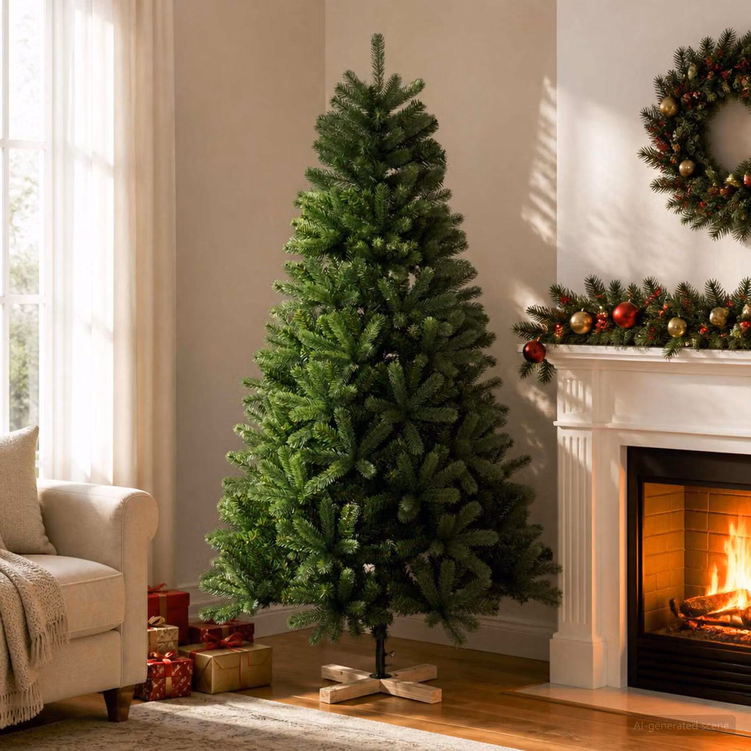 vidaXL Albero di Natale artificiale 240 cm
