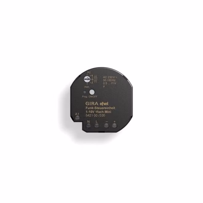 Gira 542100 Unità di comando radio Mini 1-10 V Gira eNet
