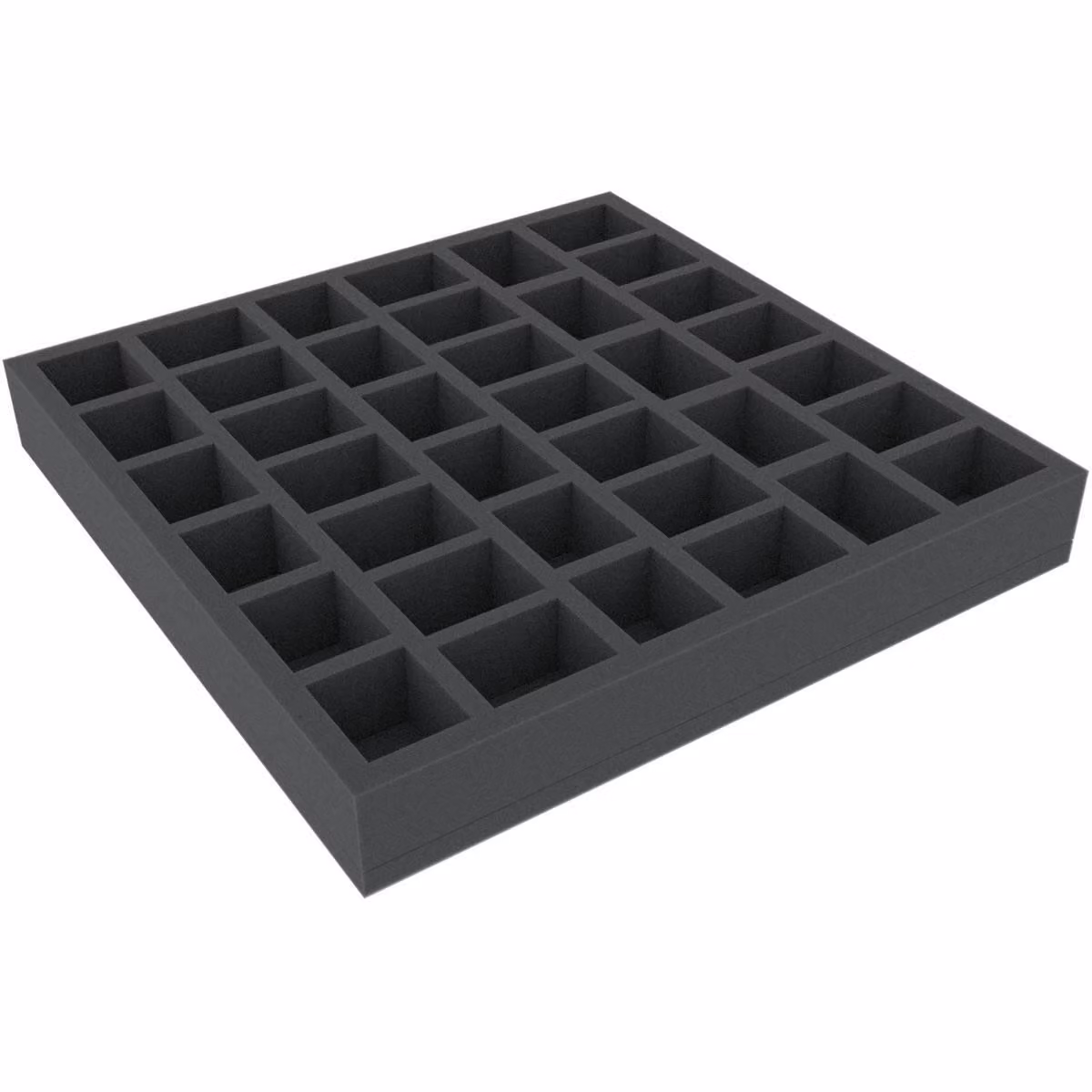 Inserto in schiuma da 295 x 295 x 40 mm per giochi da tavolo, 38 scomparti