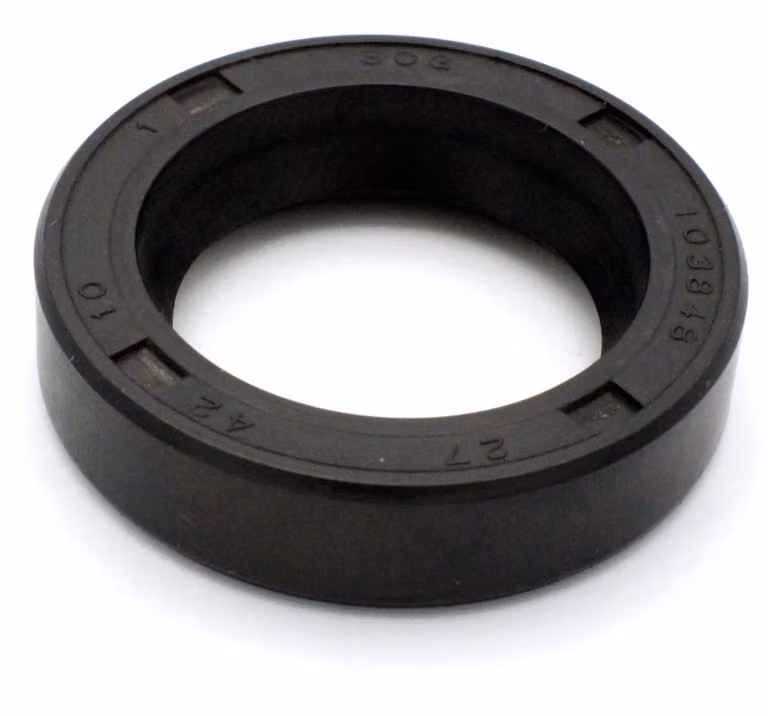 Guarnizione radiale per albero, 27x42x10 mm, in NBR, conforme alla norma DIN 3760