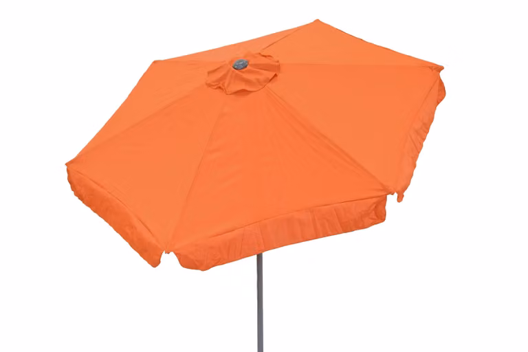 Ombrellone Merxx Ombrellone da giardino Ombrellone da mercato Ombrellone a braccio laterale Ombrellone 180 cm arancione + manovella; 29050-316