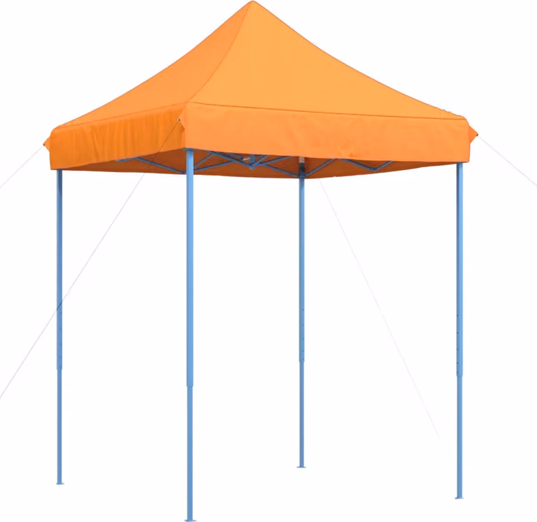 Tenda Party Arancione 200 x 200 x 306 cm Tessuto Oxford