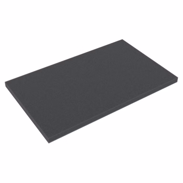 Base in schiuma 300x120x10 mm a pori fini, senza cloro, senza acidi