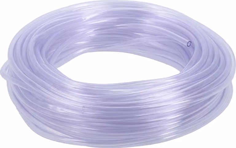 Tubo flessibile in PVC trasparente da 4 mm, 25 m