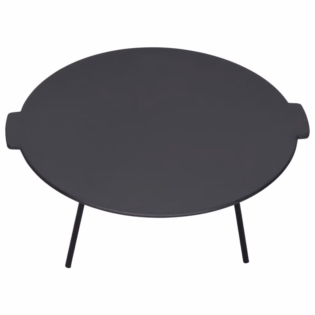 vidaXL Piastra per grigliare Ã44 cm in ghisa