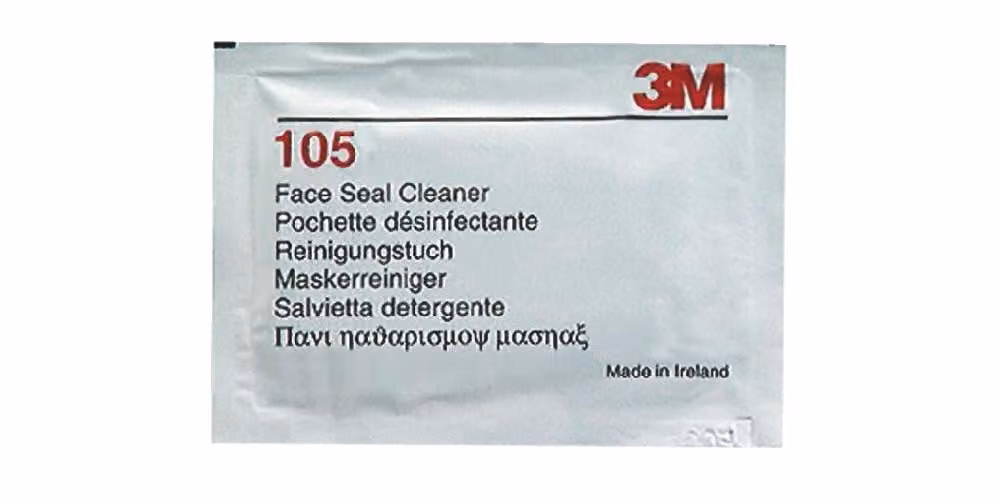panno di pulizia 3M per il corpo della maschera 105 20 confezione da 2 pezzi