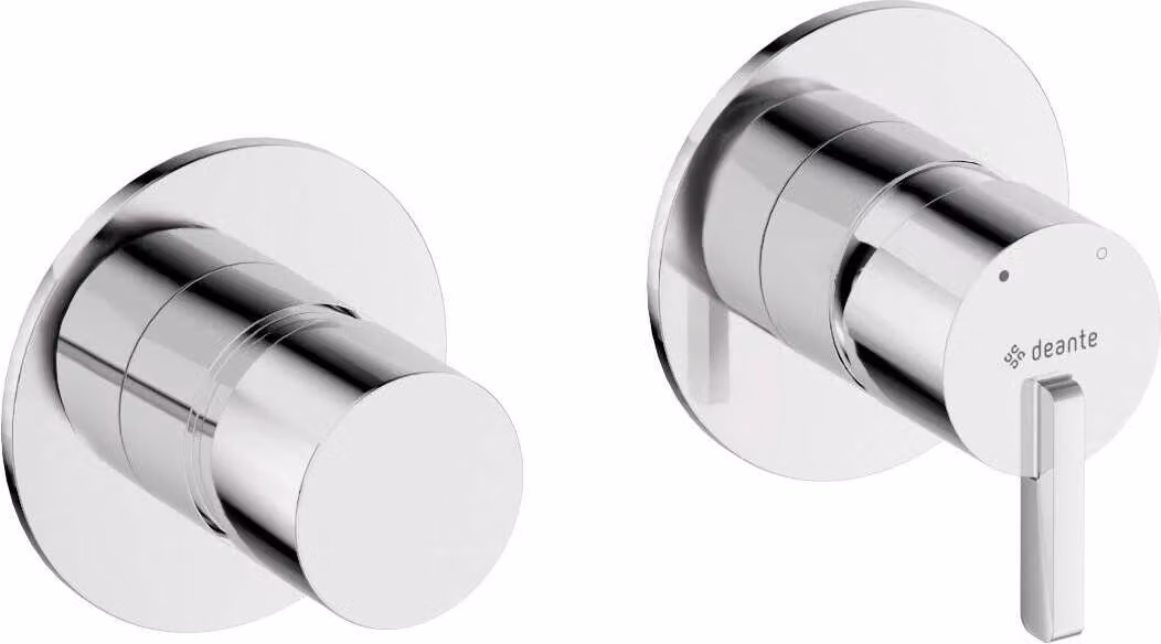 Shower mixer with shower switch - horizontal