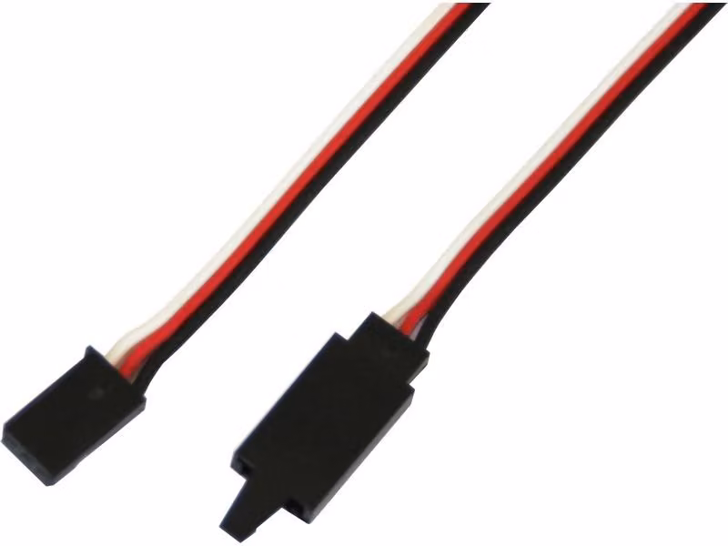Cavo di prolunga Futaba con clip, lunghezza 75 cm