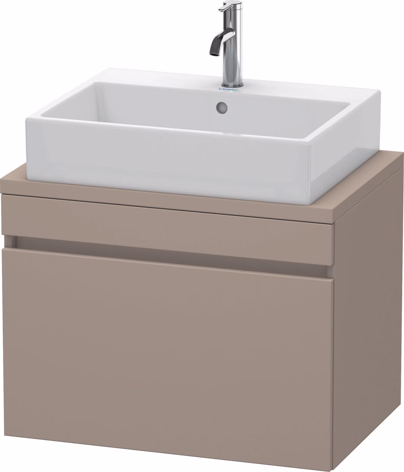 Duravit DuraStyle meuble sous-lavabo pour console compacte, 1 tiroir, 700mm, DS530104343, DS530104343