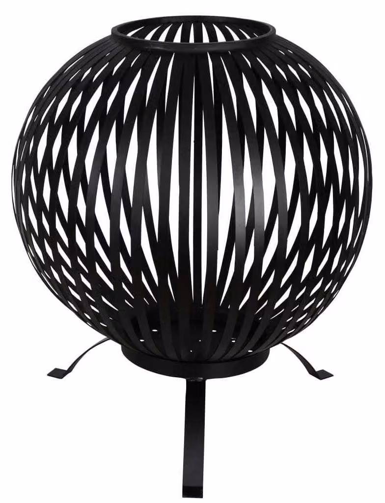 Braciere - Acciaio nero - 59 x 59 x 68 cm