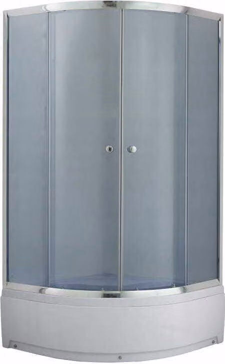 Cabina doccia rettangolare ad angolo 80x80x195 cm
