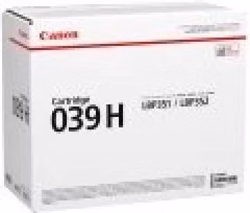 Cartuccia Toner Originale Canon CRG-039H Nero per i-SENSYS LBP351x e LBP352x