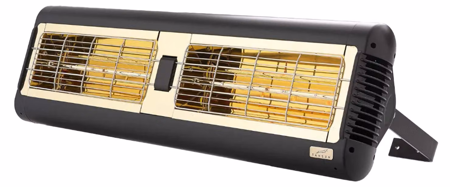 Riscaldatore a infrarossi Tansun Monaco IP Double, 2x1500W, ideale per terrazze