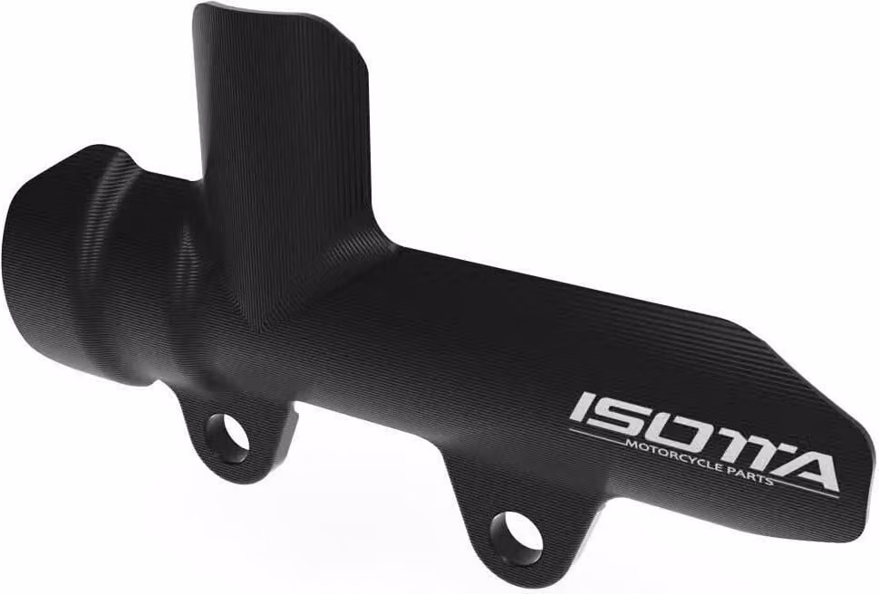 Protezione pompa freno posteriore ISOTTA nero per MOTO GUZZI
