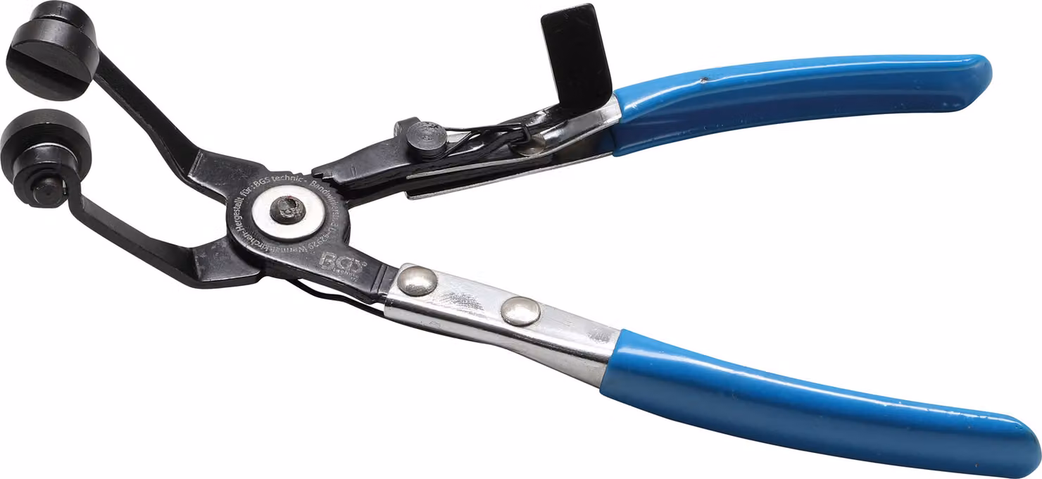 BGS Pinze stringitubo angolate con funzione di cricchetto 220 mm - 477