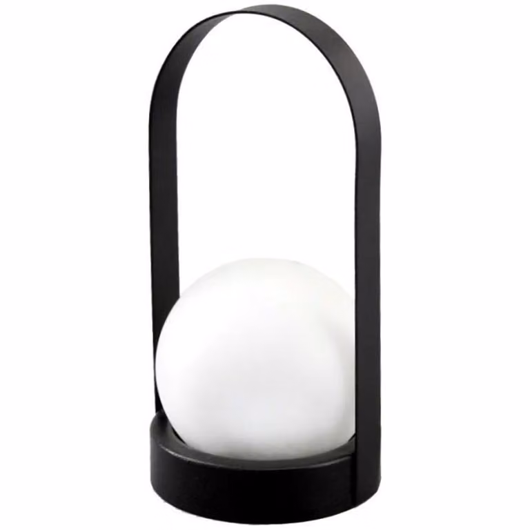 Lanterna solare in metallo - Palla di perle - GALIX - 10 lumen - 8 ore di illuminazione - LED bianco