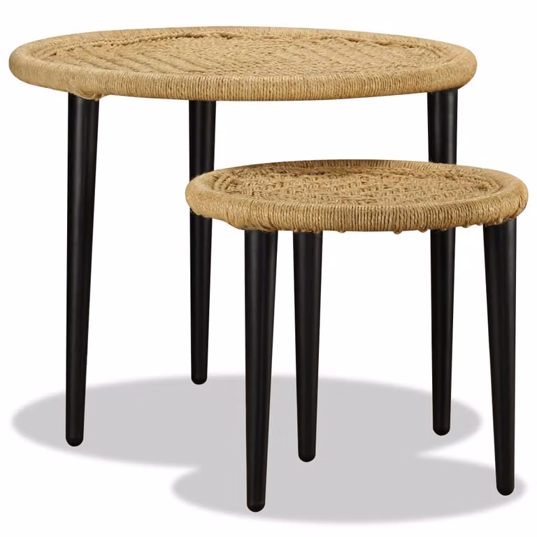 Maison Exclusive - Set da salotto da 2 pezzi in juta naturale