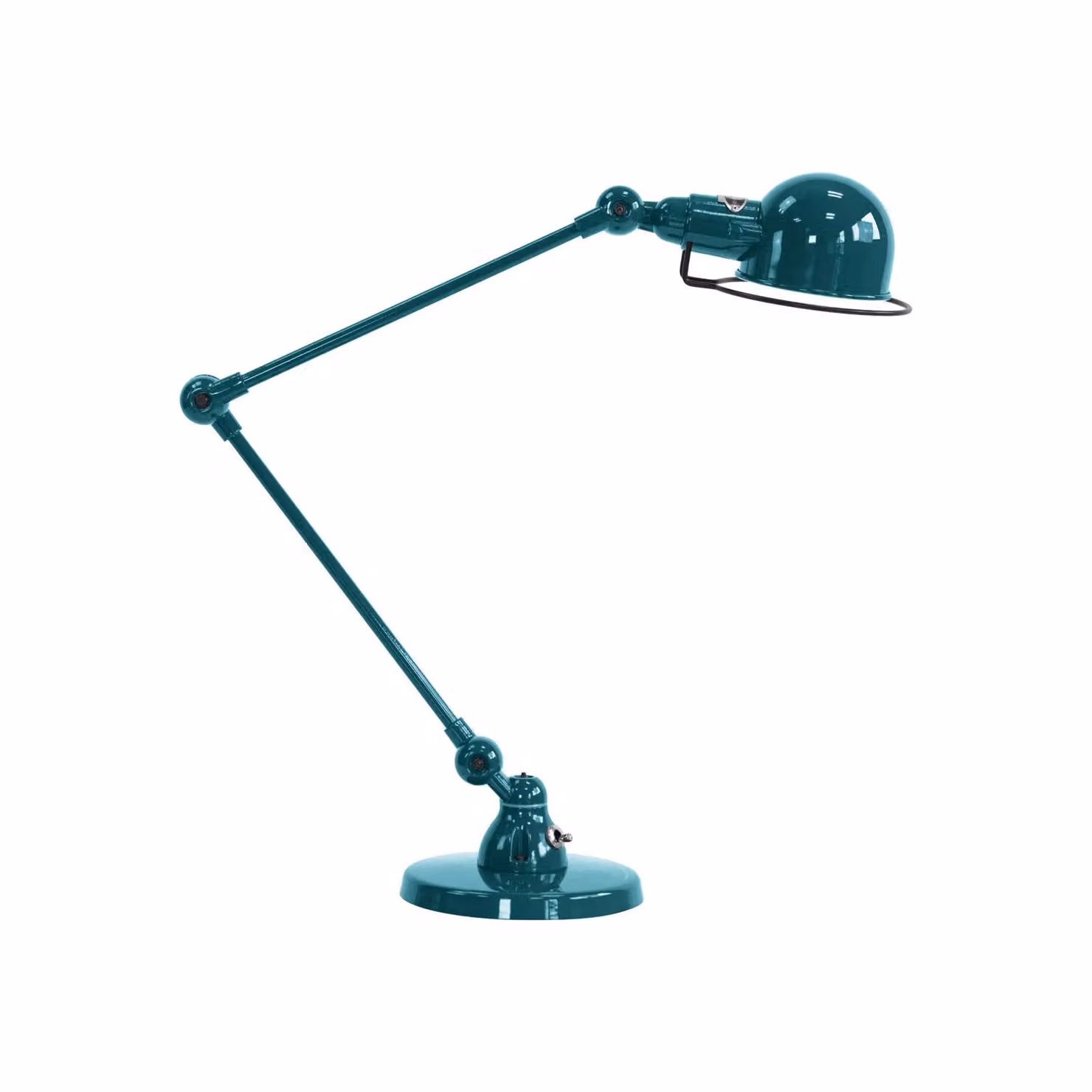 Jieldé Lampada da scrivania Signal SI333, Blu, Soggiorno / Sala da pranzo, Alluminio, Industriale, Lampada da tavolo