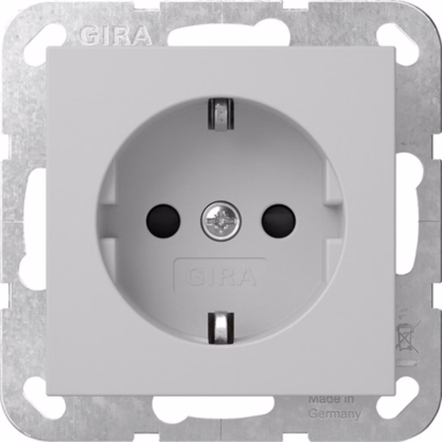 Presa SCHUKO Gira SP SRK Sistema 55 Grigio m 4183015