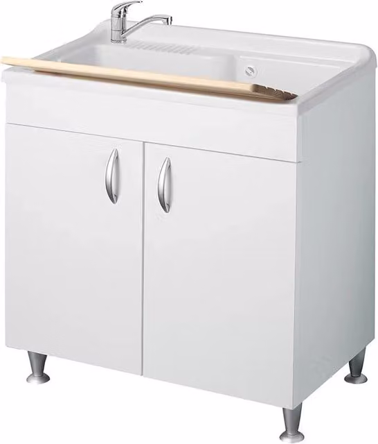 Lavatoio 80x50 cm bianco - Serie Eco