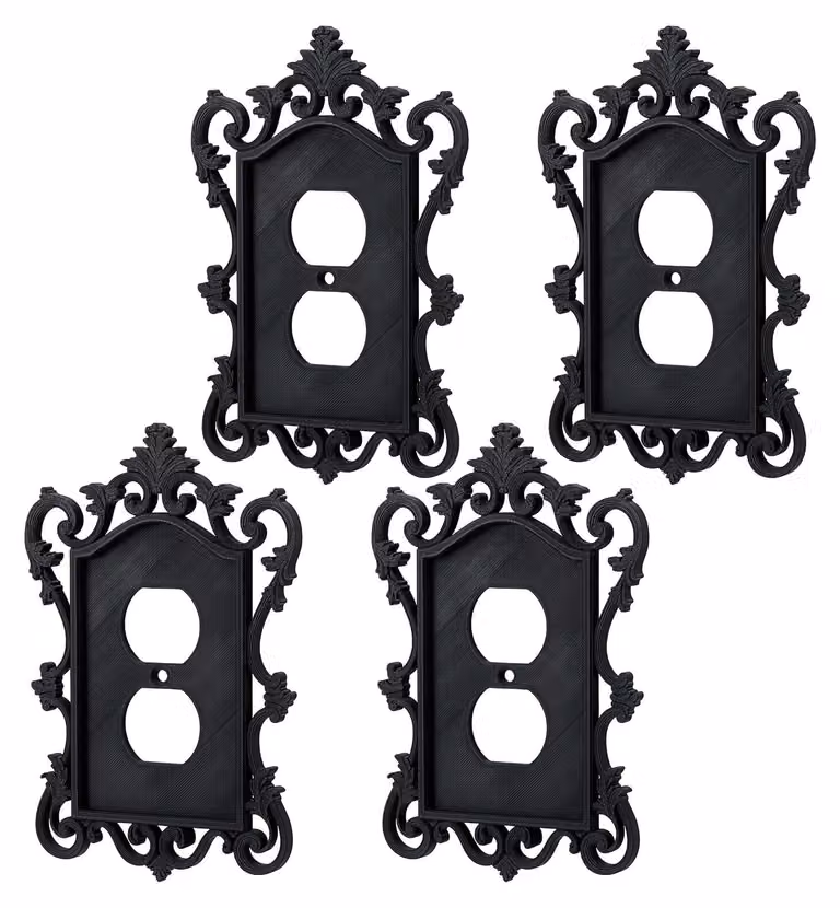 Solidchoice - Set di 4 copriprese in stile gotico