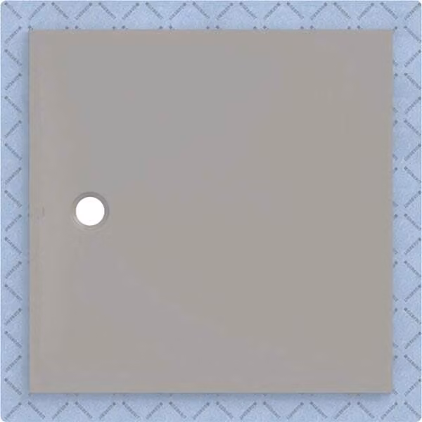 Geberit CleanFloor30 surface de douche, intégrée, avec voile d'étanchéité, 120x120cm, 551.026.29.1, 551.026.29.1