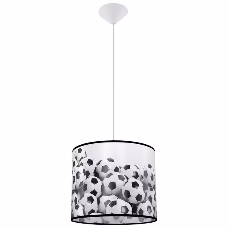 Lampada a sospensione FOOTBALL B 30 1xE27 15W PVC 82x30x30cm Sollux Lighting