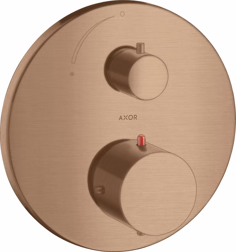 hansgrohe AXOR Starck Thermostat encastré avec robinet d'arrêt, 10700310, 10700310