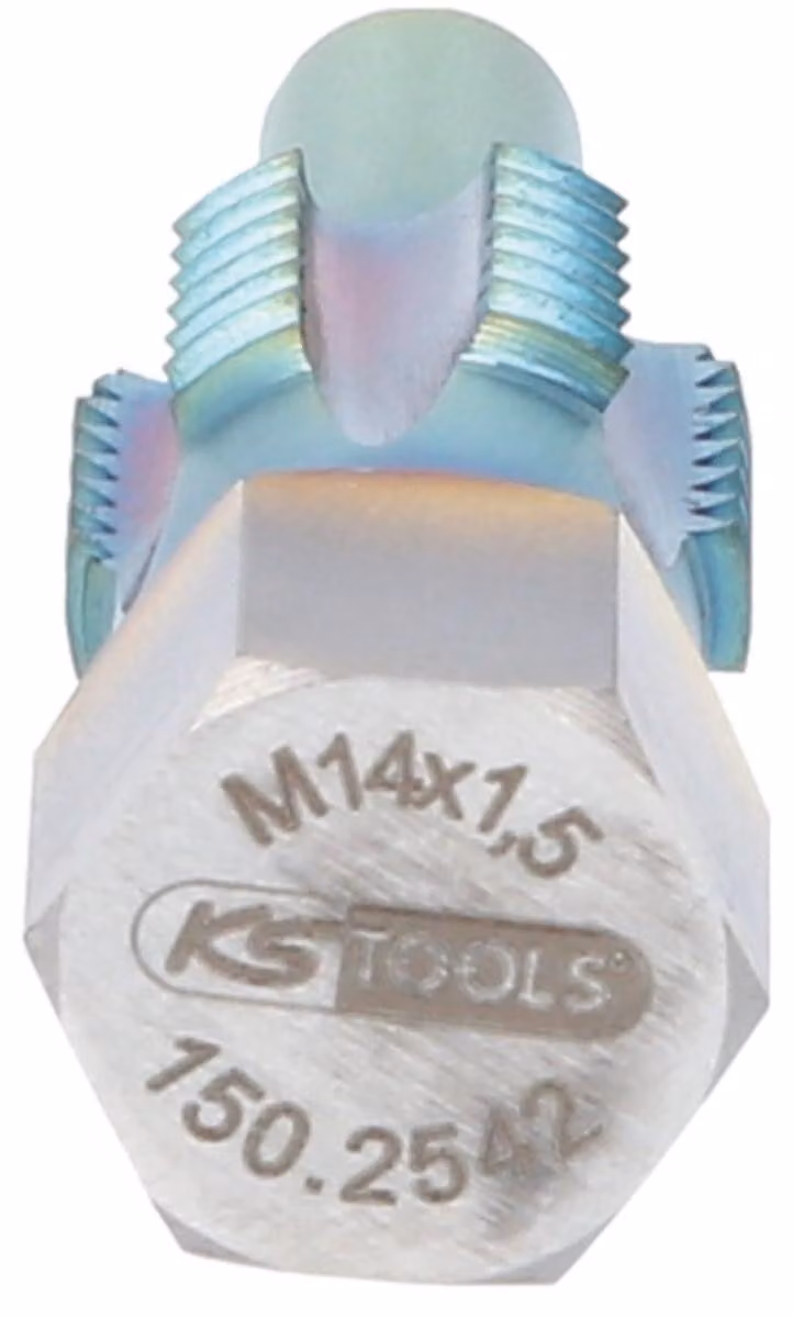 KS Tools Rubinetto con vite di guida per sensori di temperatura, M14x1,5