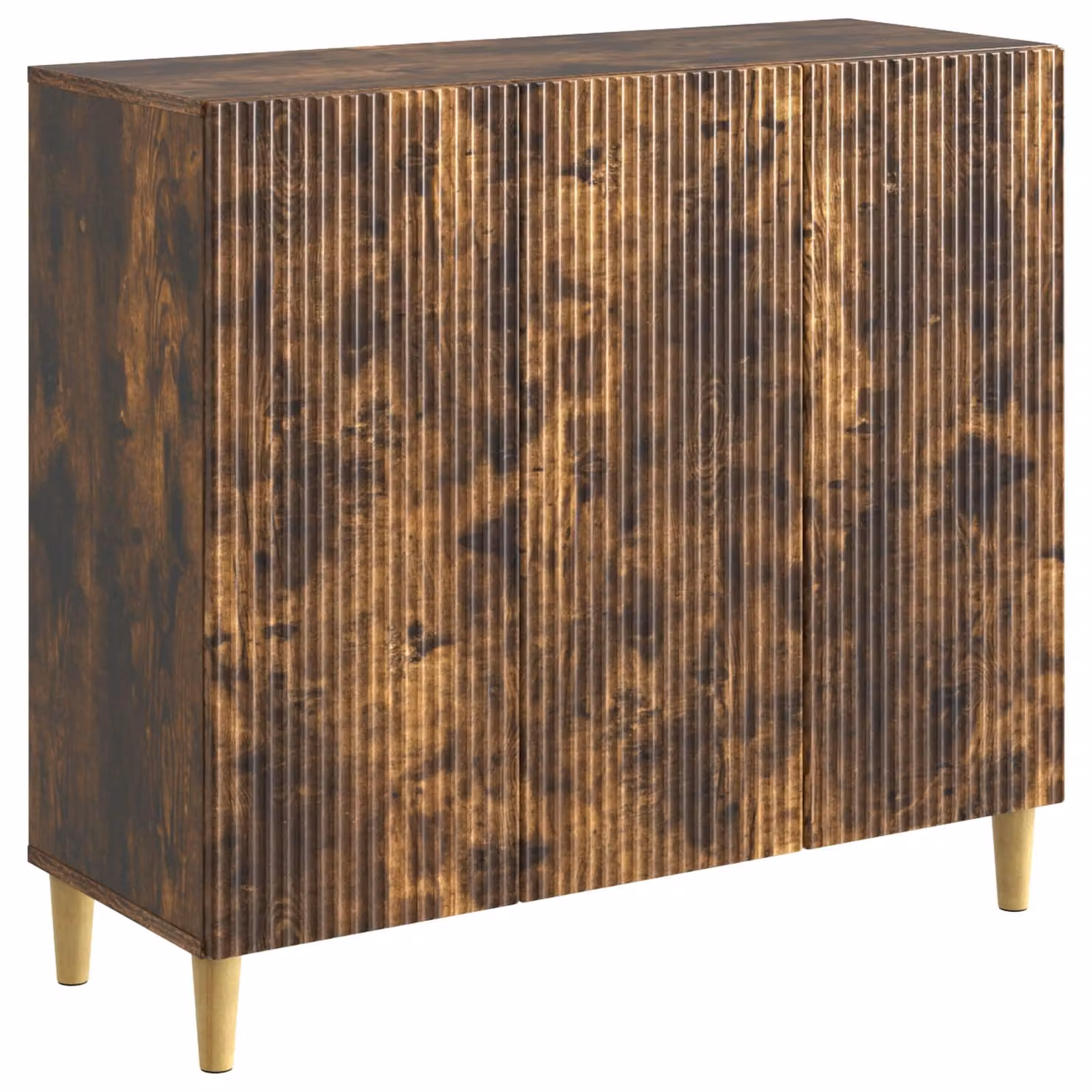 Credenza Rovere Fumo 89 x 34,5 x 80 cm Legno ingegnerizzato