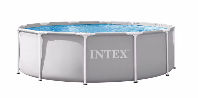 Intex 26716 Piscina Ø 366 x 99 cm Set piscina con telaio Prism Rondo con pompa filtro