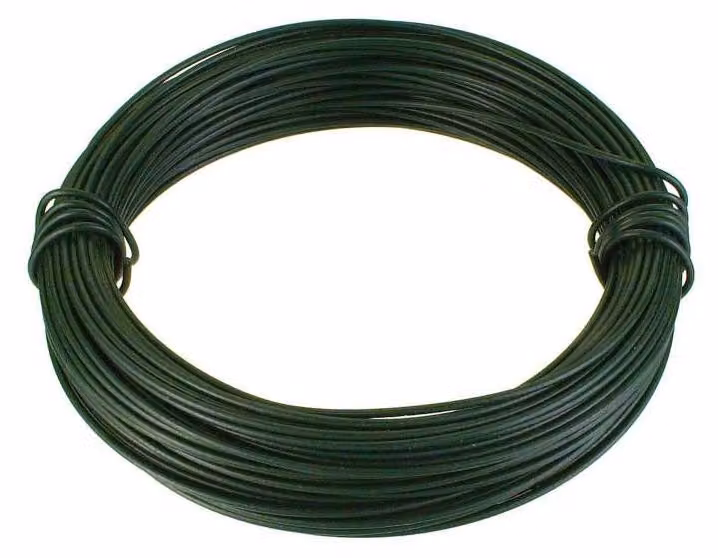 filo multiuso plastificato in ferro zincato verde mm 0,9x33 mt