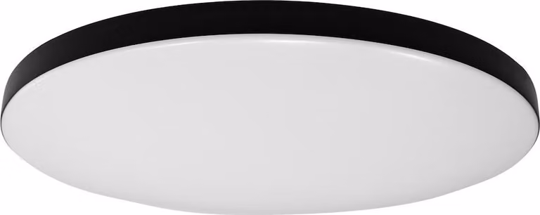 Plafoniera Siena Nera 80W LED Ø750 mm + telecomando