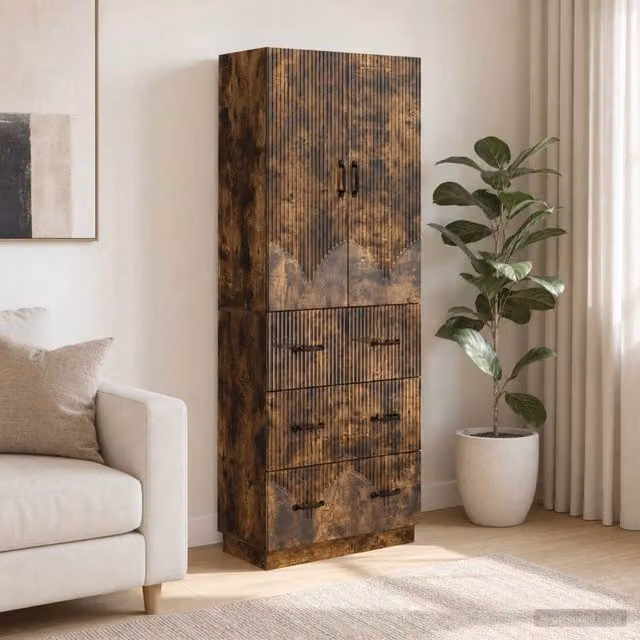 Set di armadi 2 pz 66 x 34,5 x 87 cm Legno ingegnerizzato 3416804