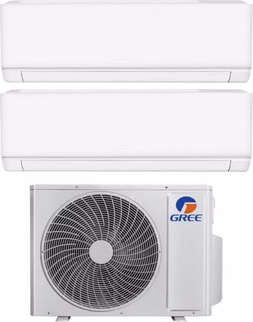 Condizionatore Dual Split Gree Cosmo 12+12 con Wi-Fi Integrato, Classe Energetica A++, Colore Bianco