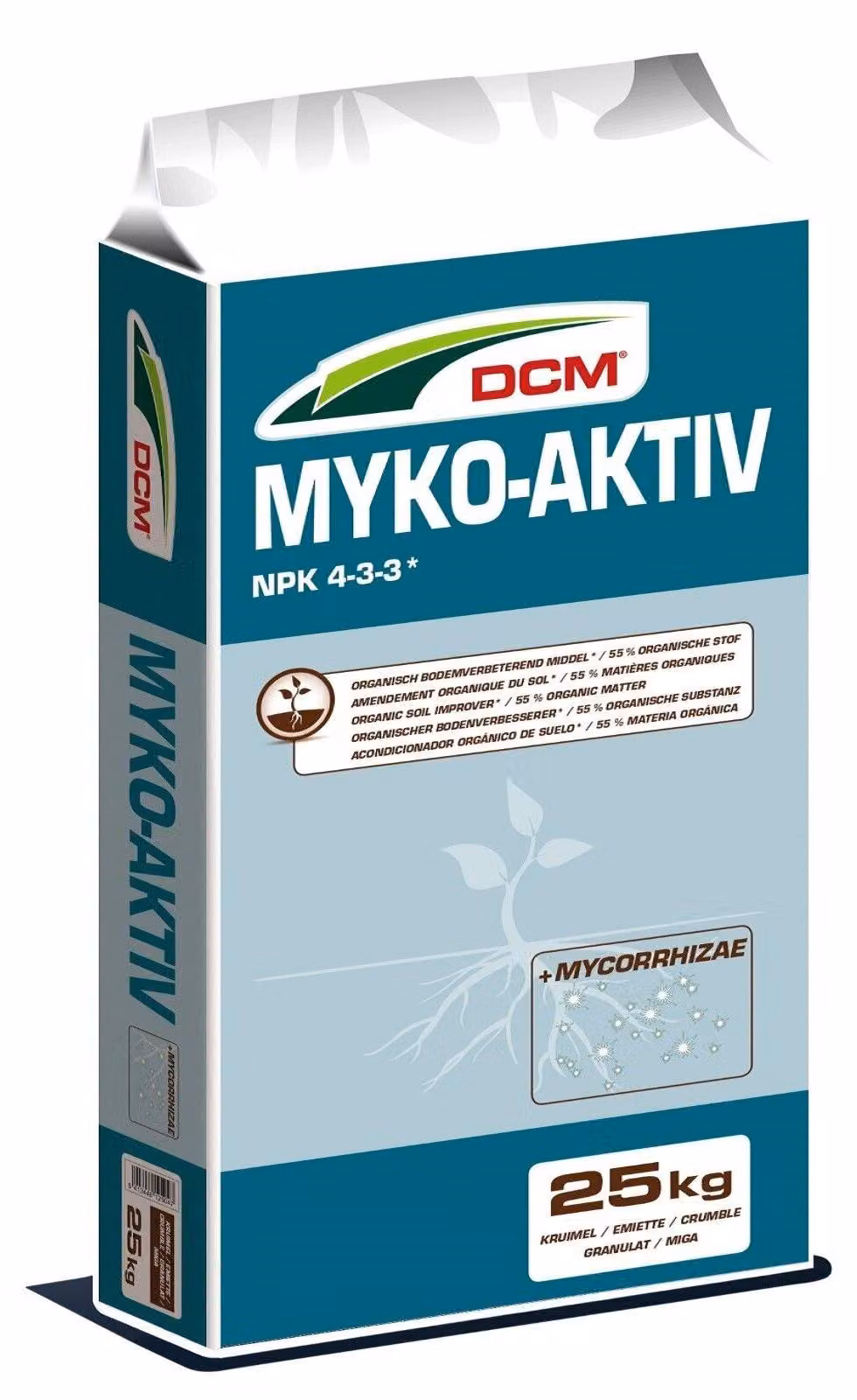Cuxin DCM Myko Aktiv 25 kg: ammendante organico per il terreno, fertilizzante naturale