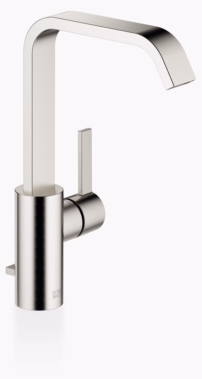 Dornbracht IMO Mitigeur monocommandé pour lavabos avec bec haut, avec garniture d'écoulement, saillie 170mm, 33528671-06, 33528671-06